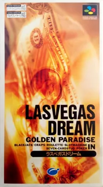 Las Vegas Dream in Golden Paradise (Japan) box cover front